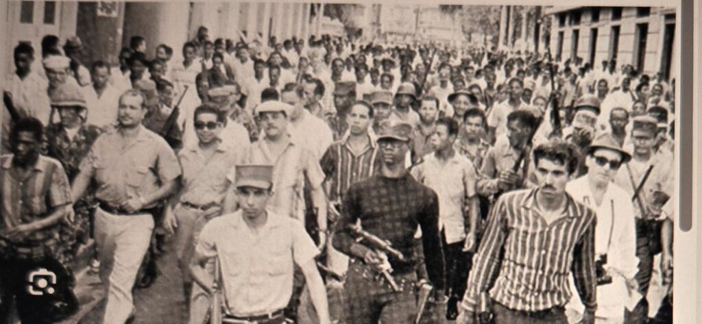 HIMNO REVOLUCIÓN ABRIL 1965. EL PUEBLO DOMINICANO EN ARMAS; AUDIO VOZ DR. PEÑA GÓMEZ